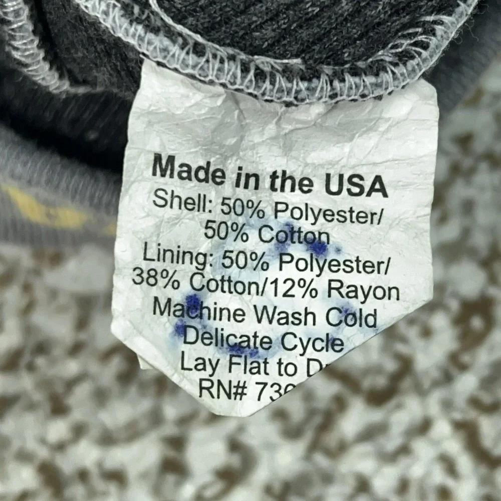 Iowa Hawkeyes Hat Beanie Gray Yellow NCAA College Football Herky Mens Made‎ USA